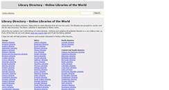 Desktop Screenshot of librarydir.org